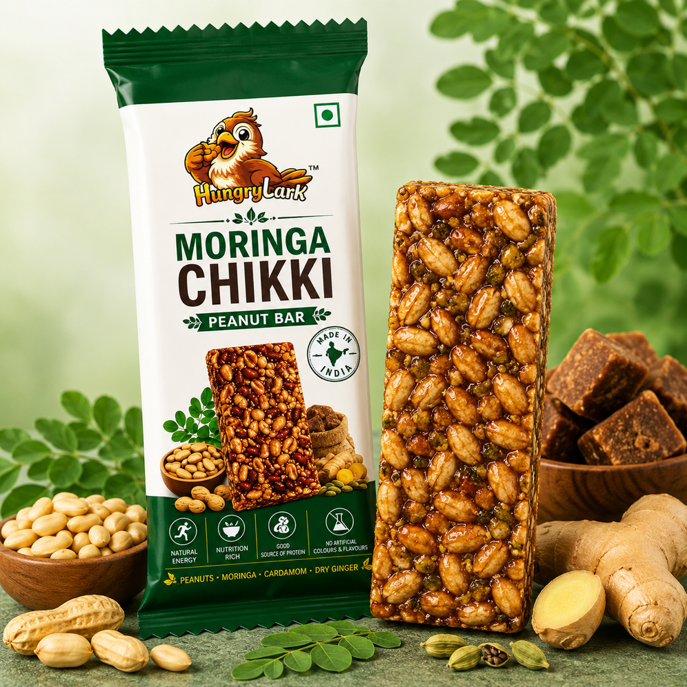 Premium Moringa Chikki – Healthy Peanut Bar